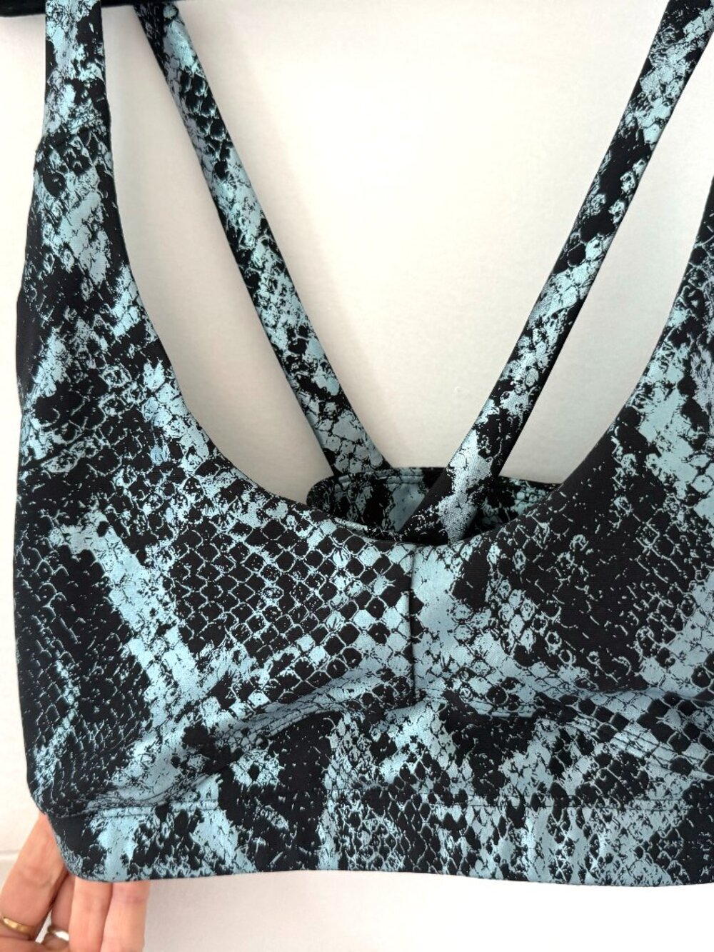 Carbon 38 snake skin sports bra size medium